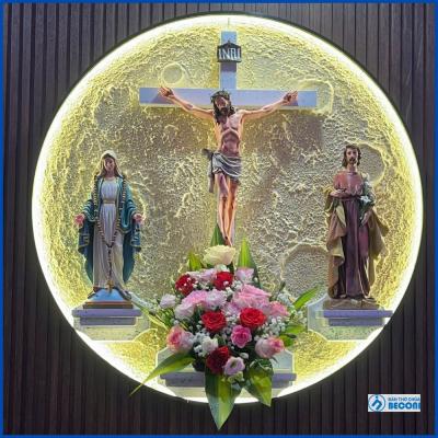 Bàn Thờ Công Giáo hình tròn đường kính 1 mét